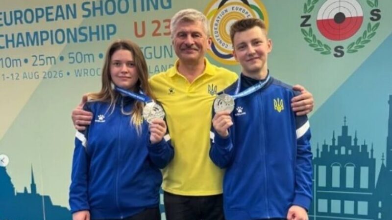 Дніпровські стрільці вибороли три медалі на чемпіонаті Європи