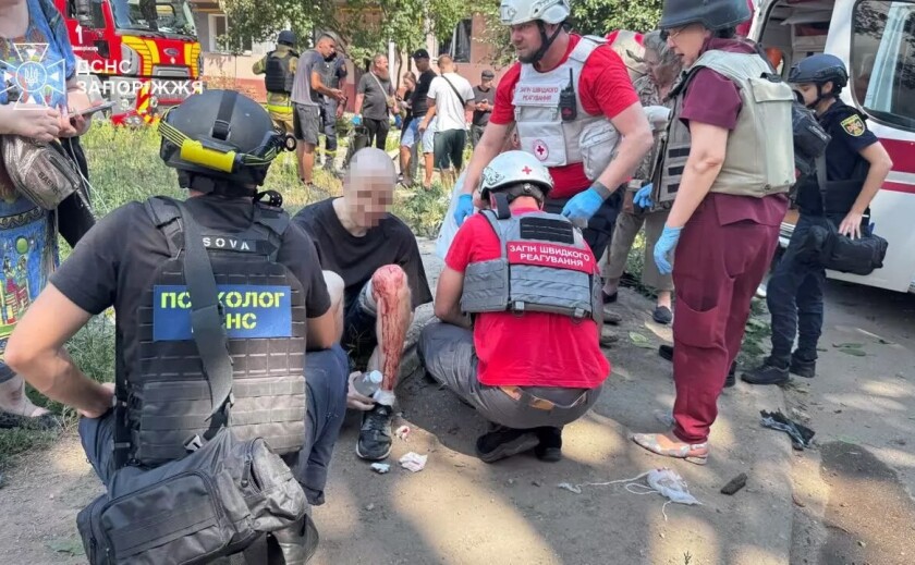 У Запоріжжі через російські авіаудари постраждали 24 людини, серед них двоє дітей