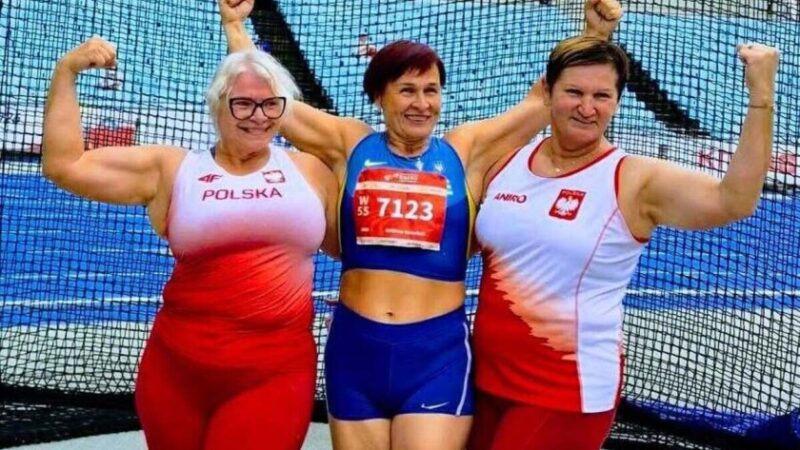Дніпровська легкоатлетка здобула три медалі чемпіонату світу серед ветеранів
