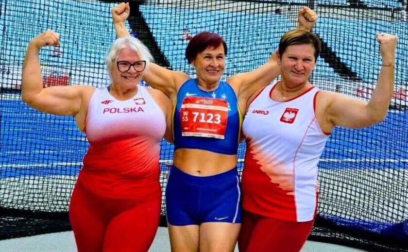 Дніпровська легкоатлетка здобула три медалі чемпіонату світу серед ветеранів