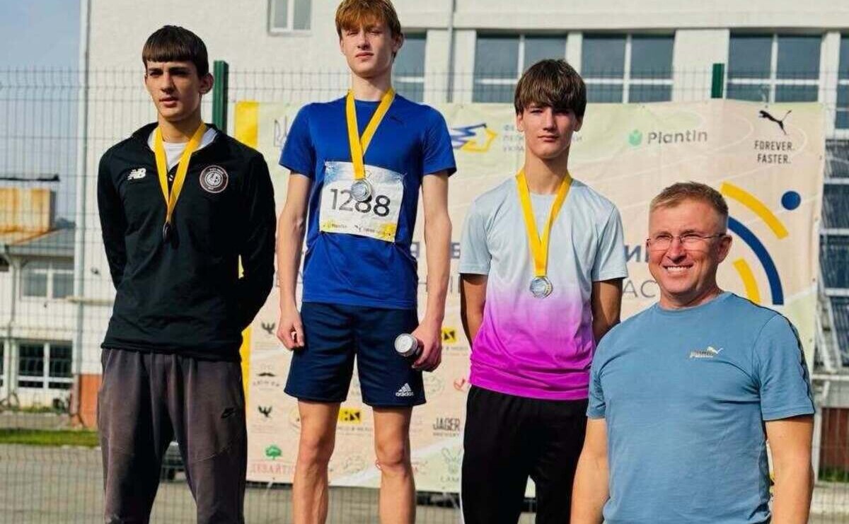 Дніпровські легкоатлети здобули три медалі на чемпіонаті України