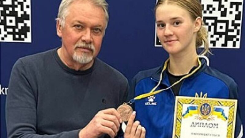 Дніпровська фехтувальниця здобула «бронзу» на Чемпіонаті України