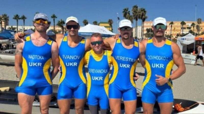 Дніпровські веслувальники завоювали срібні медалі чемпіонату Європи в Іспанії