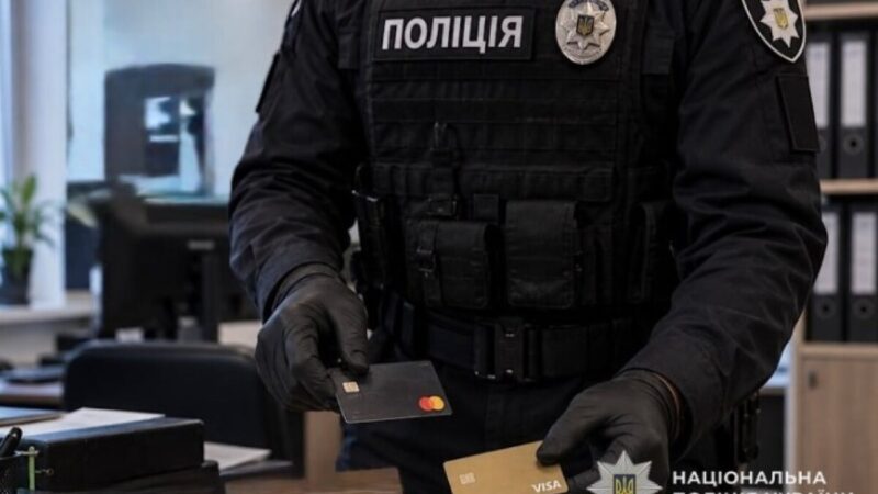 Майже 320 тисяч гривень збитків: на Дніпропетровщині чоловік знімав кошти з чужих банківських карток