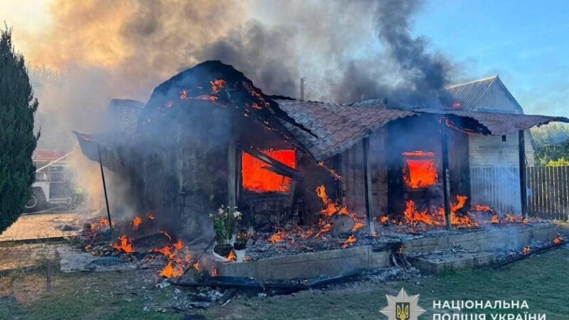 На Дніпропетровщині чоловік підпалив будинок співмешканки після конфлікту