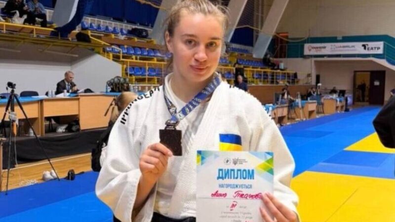 Дзюдоїстка з Кам’янського здобула «бронзу» чемпіонату України