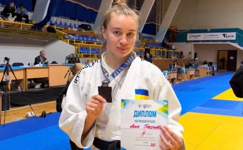 Дзюдоїстка з Кам’янського здобула «бронзу» чемпіонату України