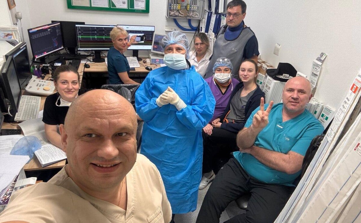 У Кривому Розі вперше в області видалили тромби без відкритої операції