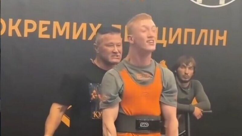 Українець із ДЦП удруге встановив світовий рекорд із пауерліфтингу
