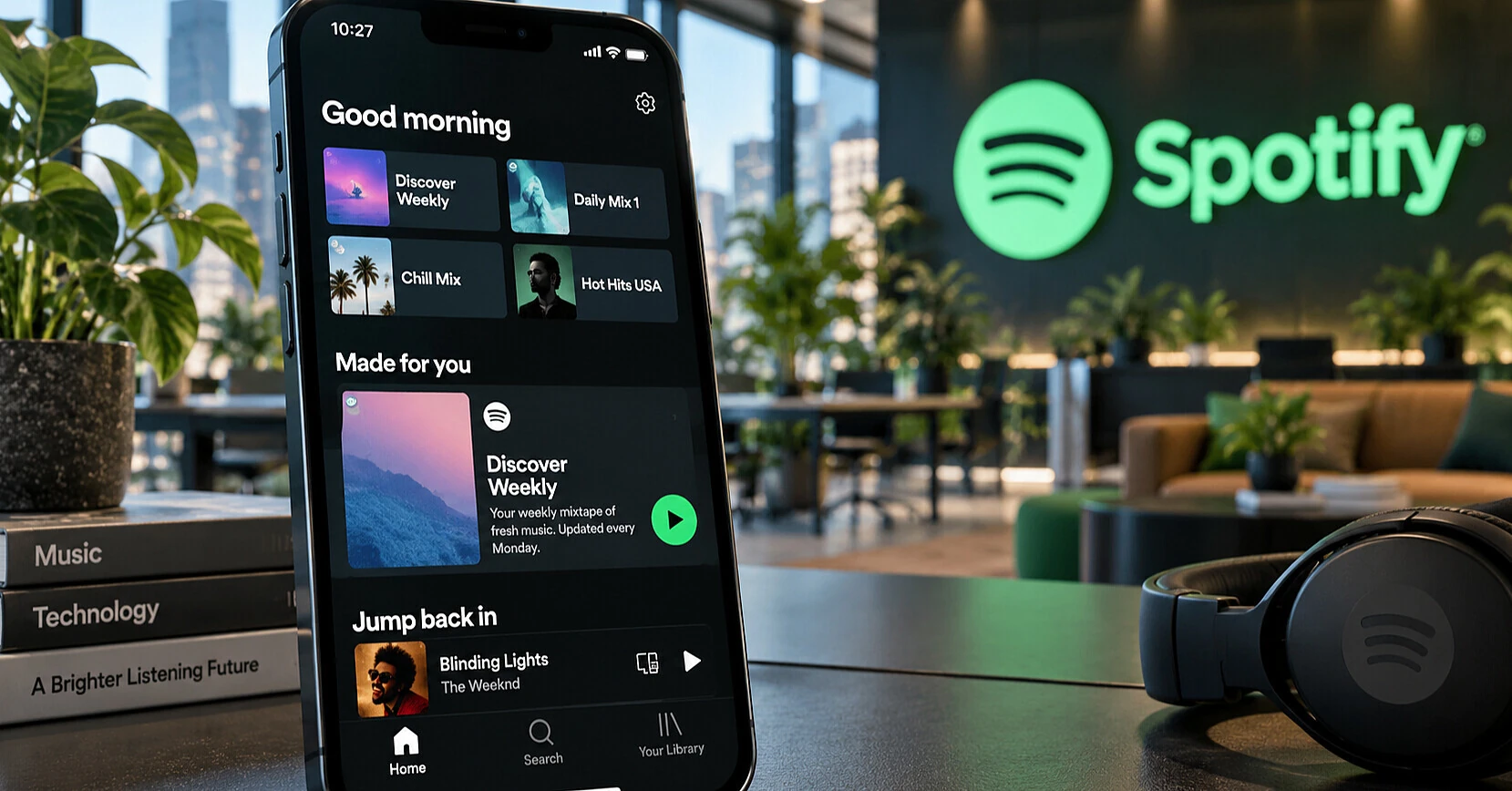 Spotify запустить аудіокниги в Україні в рамках найбільшого розширення сервісу