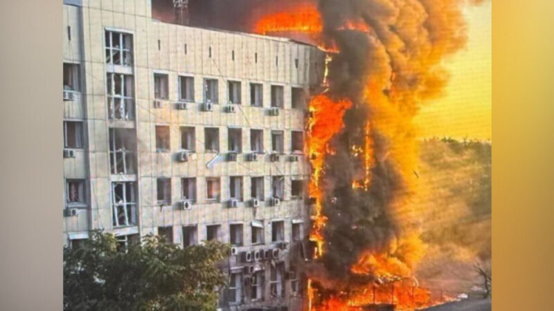 Удар по Павлограду: росіяни пошкодили будівлю ДТЕК, є постраждалий