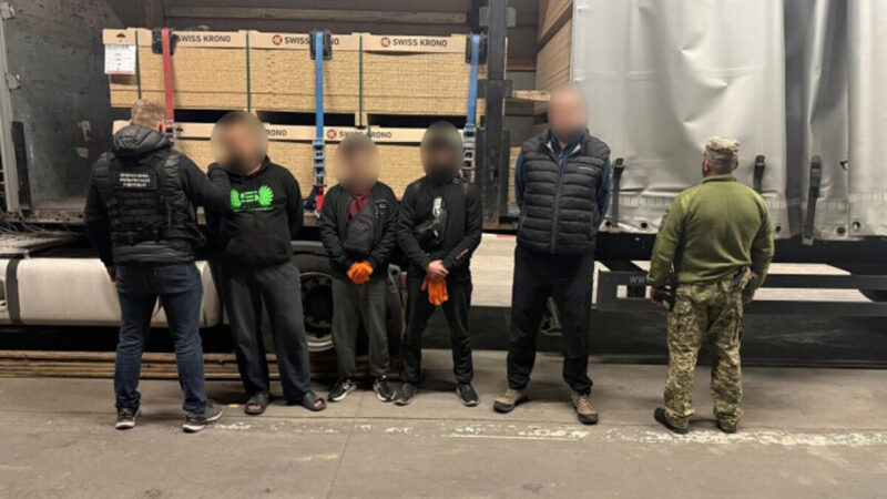 Сховав трьох чоловіків серед пиломатеріалів: на Буковині прикордонники викрили спробу незаконної втечі з країни