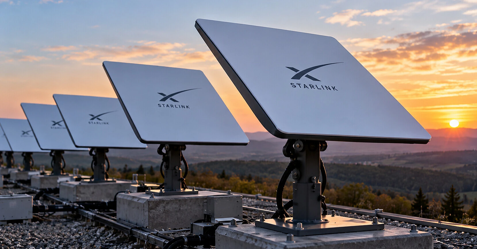 У Болгарії підпалили антени Starlink, які забезпечують супутниковий зв’язок з Україною