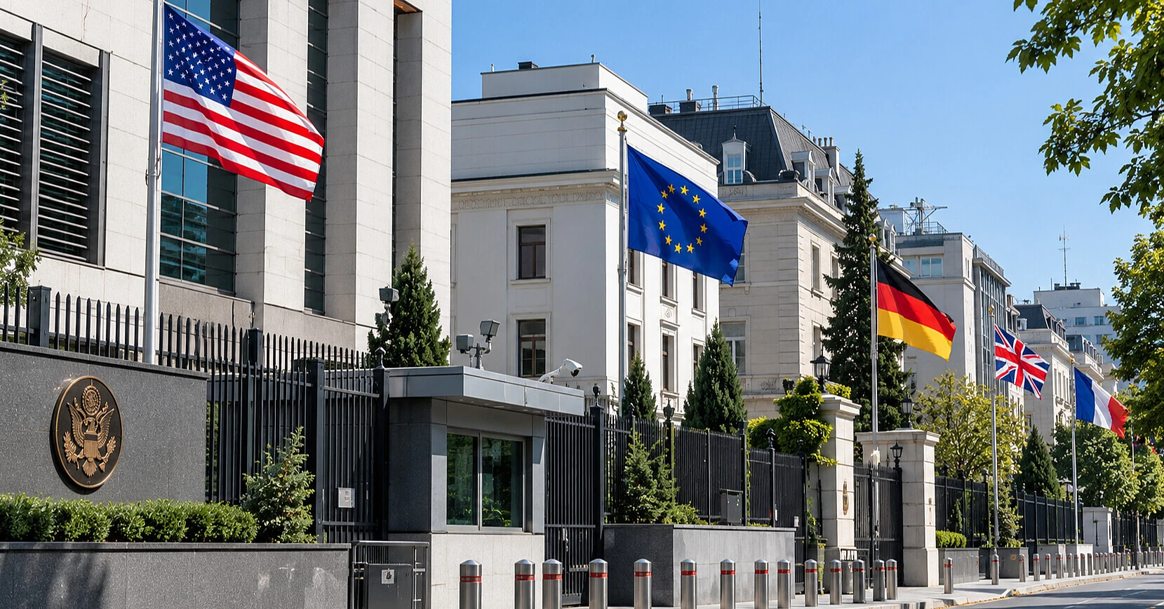 Західні країни готують резервні плани перенесення посольств із Києва
