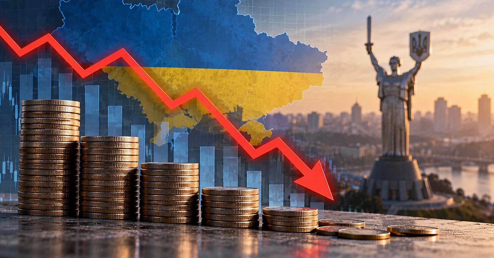 Українська економіка продовжує скорочуватися: ІЕД погіршив оцінку