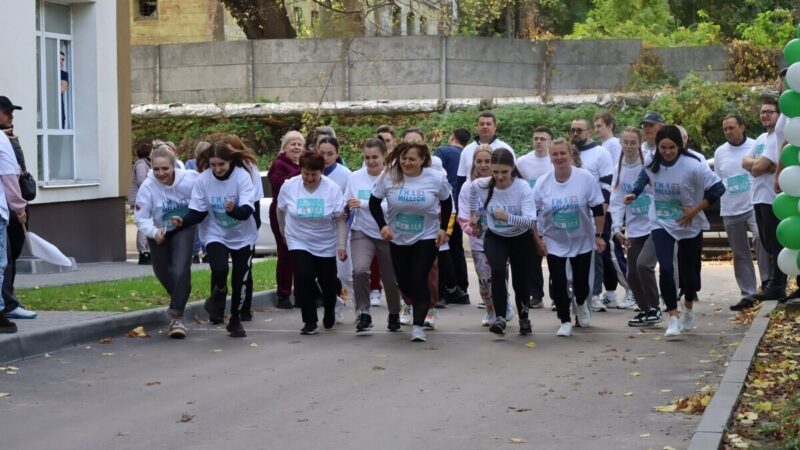 У Кам’янському провели забіг проти інсульту: до акції долучилися близько 50 людей