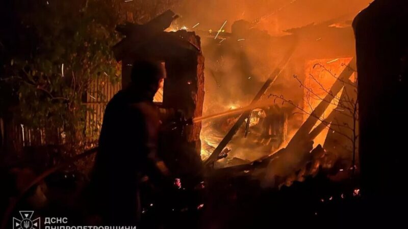 У Нікополі на пожежі загинула людина