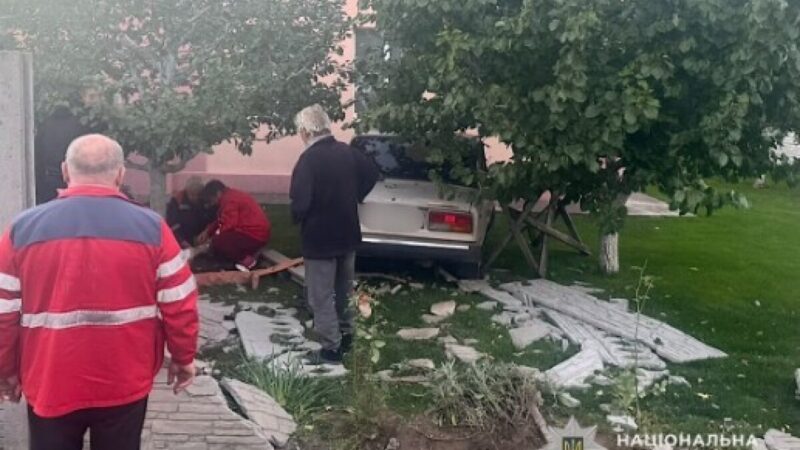 У Апостоловому 19-річний водій не впорався з керуванням та наїхав на чотирьох дітей