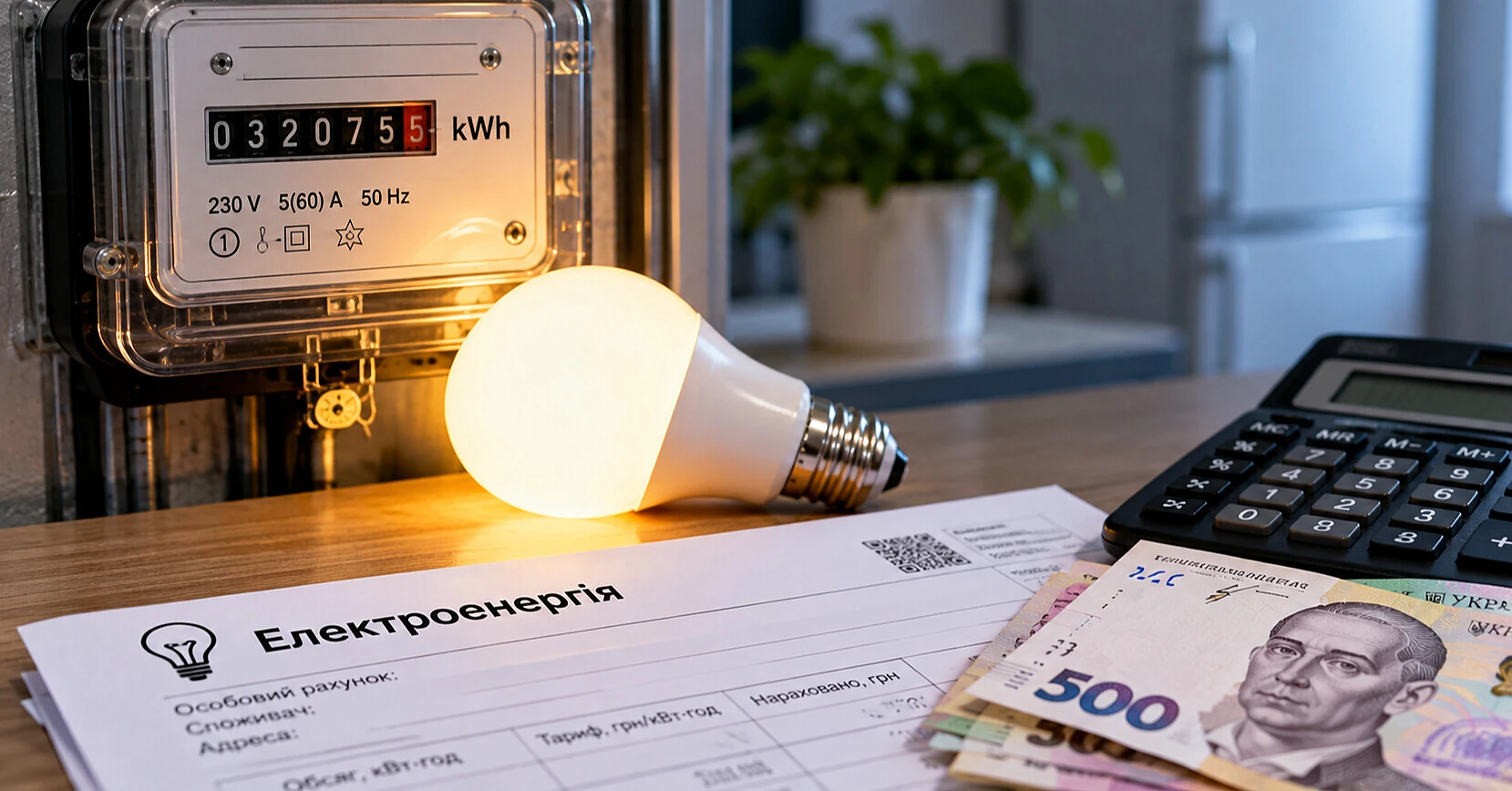 В Україні зберегли тарифи на електроенергію на весь опалювальний сезон